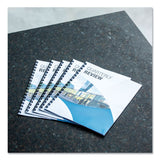 Fellowes® Plastic Comb Bindings, 3/8" Diameter, 55 Sheet Capacity, Black, 100/Pack (FEL52325) Pack of 100