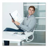 Fellowes® Thermal Binding System Presentation Covers, Clear, 61 to 90 Sheet Capacity, 11 x 8.5, Unpunched, 10/Pack (FEL5256101) Pack of 10