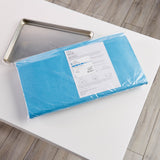 McKesson Sterilization Wrap Blue 24 X 24 Inch Single Layer Cellulose Steam / EO Gas (1156127_BX) 1/BX