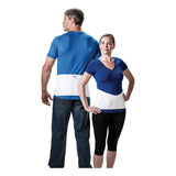 Core Products® CorFit System Lumbosacral Spinal Back Support, X-Large, 40" to 52" Waist, White (COELSB7000XL) Each