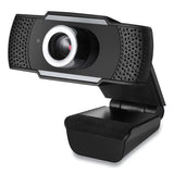 Adesso CyberTrack H4 1080P HD USB Manual Focus Webcam with Microphone, 1920 Pixels x 1080 Pixels, 2.1 Mpixels, Black (ADECYBERTRACKH4) Each