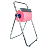TASKBrand® Industrial Floor Jumbo Roll Dispenser, Silver, 35.43" x 17.72" (HOS680690) Each