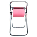 TASKBrand® Industrial Floor Jumbo Roll Dispenser, Silver, 35.43" x 17.72" (HOS680690) Each