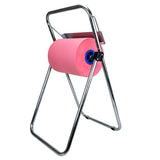 TASKBrand® Industrial Floor Jumbo Roll Dispenser, Silver, 35.43" x 17.72" (HOS680690) Each
