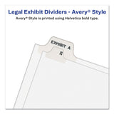 Avery® Preprinted Legal Exhibit Side Tab Index Dividers, Avery Style, 26-Tab, C, 11 x 8.5, White, 25/Pack, (1403) (AVE01403) Pack of 25