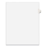 Avery® Preprinted Legal Exhibit Side Tab Index Dividers, Avery Style, 26-Tab, E, 11 x 8.5, White, 25/Pack, (1405) (AVE01405) Pack of 25