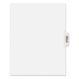 Avery® Preprinted Legal Exhibit Side Tab Index Dividers, Avery Style, 25-Tab, Table Of Contents, 11 x 8.5, White, 25/Pack (AVE11910) Set of 25