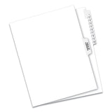 Avery® Preprinted Legal Exhibit Side Tab Index Dividers, Avery Style, 11-Tab, 1 to 10, 11 x 8.5, White, 1 Set (AVE11381) Set of 11