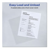 Avery® Clear Plastic Sleeves, Letter Size, Clear, 12/Pack (AVE72311) Box of 12