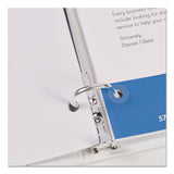 Avery® Dispenser Pack Hole Reinforcements, 0.25" Dia, Clear, 1,000/Pack, (5722) (AVE05722) 1 Case of 1000