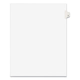 Avery® Preprinted Legal Exhibit Side Tab Index Dividers, Avery Style, 10-Tab, 3, 11 x 8.5, White, 25/Pack (AVE11913) Pack of 25