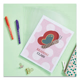 Avery® Clear Plastic Sleeves, Letter Size, Clear, 12/Pack (AVE72311) Box of 12