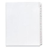Avery® Preprinted Legal Exhibit Side Tab Index Dividers, Allstate Style, 25-Tab, 101 to 125, 11 x 8.5, White, 1 Set, (1705) (AVE01705) Pack of 25