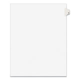 Avery® Preprinted Legal Exhibit Side Tab Index Dividers, Avery Style, 10-Tab, 2, 11 x 8.5, White, 25/Pack (AVE11912) Pack of 25