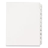 Avery® Preprinted Legal Exhibit Side Tab Index Dividers, Allstate Style, 10-Tab, I to X, 11 x 8.5, White, 1 Set (AVE82319) Set of 10