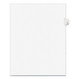 Avery® Preprinted Legal Exhibit Side Tab Index Dividers, Avery Style, 10-Tab, 6, 11 x 8.5, White, 25/Pack (AVE11916) Pack of 25