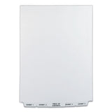 Avery® Preprinted Legal Exhibit Bottom Tab Index Dividers, Avery Style, 26-Tab, Exhibit 1 to Exhibit 25, 11 x 8.5, White, 1 Set (AVE11378) Set of 26