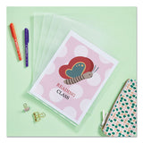 Avery® Heavy-Duty Plastic Sleeves, Letter Size, Clear, 12/Pack (AVE72611) Box of 12