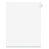 Avery® Preprinted Legal Exhibit Side Tab Index Dividers, Avery Style, 10-Tab, 1, 11 x 8.5, White, 25/Pack (AVE11911) Pack of 25