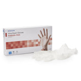 McKesson Confiderm® Exam Glove Large NonSterile Vinyl Standard Cuff Length Smooth Clear Not Rated (871024_BX) 50/BX