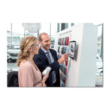 Durable® Wall-Mounted Tablet Holder, Silver/Charcoal Gray (DBL893323) Each