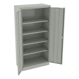 Tennsco 72" High Standard Cabinet (Assembled), 36w x 18d x 72h, Light Gray (TNN7218LGY) Each