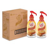 Coffee mate® Liquid Coffee Creamer, Hazelnut, 1.5 Liter Pump Bottle, 2/Carton (NES31831CT) Case of 2