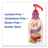 Coffee mate® Liquid Coffee Creamer, Sweetened Original, 1.5 Liter Pump Bottle, 2/Carton (NES13799CT) Case of 2