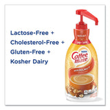 Coffee mate® Liquid Coffee Creamer, Hazelnut, 1500mL Pump Bottle (NES31831) Each