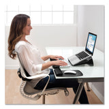 Fellowes® I-Spire Series Laptop Lift, 13.19" x 9.31" x 4.13", Black/Gray, Supports 10 lbs (FEL9472401) Each