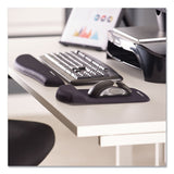 Fellowes® PlushTouch Keyboard Wrist Rest, 18.12 x 3.18, Black (FEL9252101) Each