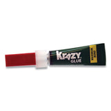 Krazy Glue® Maximum Bond Krazy Glue, Precision Tip, 0.14 oz, Dries Clear (EPIKG48448MR) Each