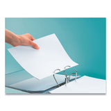 Leitz® European A4 Lever-Arch Two-Ring Binder, 3" Capacity, 11.7 x 8.27, Black Marble (LTZR80BK) Each