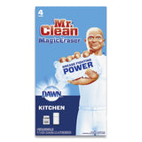 Mr. Clean Magic Eraser Kitchen Scrubber, 4.6" x 2.3", White, 4 Scrubbers (PGC51107) Each