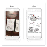 Rocketbook Wave Smart Reusable Notebook, Dotted Rule, Blue Cover, (40) 9.5 x 8.5 Sheets (RKBWAVSKA) Each