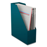 TRU RED™ Plastic Magazine File, 3.66 x 10.3 x 12.51, Teal (TUD24380398) Each