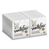 Vanity Fair® Entertain Beverage Napkins, 2-Ply, 9.8 x 9.8, White, 40/Pack, 12 Packs/Carton (VTF35134) Case of 12