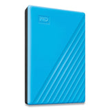 WD MY PASSPORT External Hard Drive, 2 TB, USB 3.2, Sky Blue (WDCBYVG0020BBL) Each