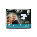 Attends® Premier Unisex Adult Incontinence Brief Medium Disposable Heavy Absorbency (1128073_BG) 14/BG
