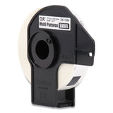 Brother Die-Cut Multipurpose Labels, 0.66 x 3.4, White, 400 Labels/Roll, 3 Rolls/Pack (BRTDK12043PK) Pack of 3