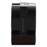 Brother P-Touch® TZe Standard Adhesive Laminated Labeling Tape, 1.4" x 26.2 ft, White on Matte Black (BRTTZEM365) Each