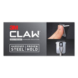 3M Claw Drywall Picture Hanger, Holds 25 lbs, 4 Hooks and 4 Spot Markers, Stainless Steel (MMM3PH25M4ES) Pack Of 24