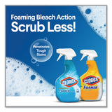 Clorox® Bleach Foamer Bathroom Spray, Original, 30 oz Spray Bottle, 9/Carton (CLO30614) Case of 4