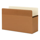 Smead™ Easy Grip Pockets, 5.25" Expansion, Legal Size, Redrope, 10/Box (SMD73211) Box of 10