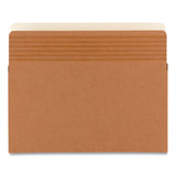 Smead™ Easy Grip Pockets, 3.5" Expansion, Letter Size, Redrope, 25/Box (SMD73208) Box of 25