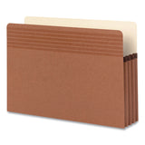 Smead™ Easy Grip Pockets, 3.5" Expansion, Legal Size, Redrope, 25/Box (SMD73210) Box of 25