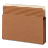 Smead™ Easy Grip Pockets, 3.5" Expansion, Letter Size, Redrope, 25/Box (SMD73208) Box of 25