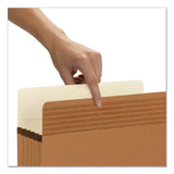 Smead™ Easy Grip Pockets, 5.25" Expansion, Letter Size, Redrope, 10/Box (SMD73209) Box of 10
