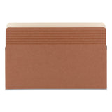 Smead™ Easy Grip Pockets, 3.5" Expansion, Legal Size, Redrope, 25/Box (SMD73210) Box of 25