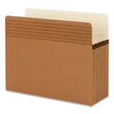 Smead™ Easy Grip Pockets, 5.25" Expansion, Letter Size, Redrope, 10/Box (SMD73209) Box of 10